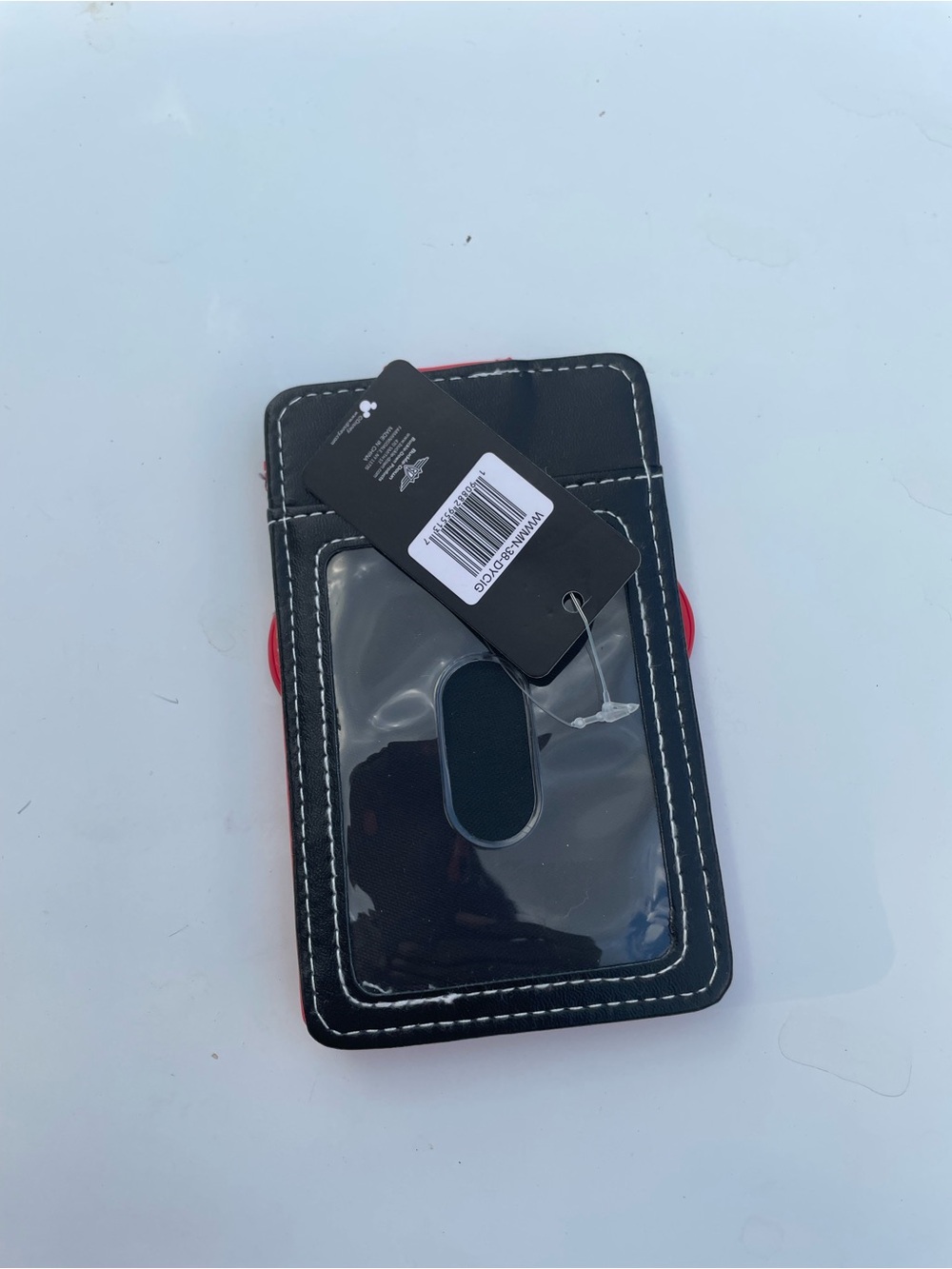 Disney Red Mickey Mouse Card Wallet Phone Pocket - Picture 3 of 3